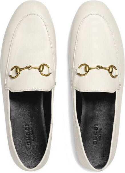 Gucci Loafers met horsebit Wit