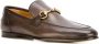 Gucci Jordaan leren loafers Bruin - Thumbnail 2