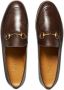 Gucci Jordaan leren loafers Bruin - Thumbnail 4