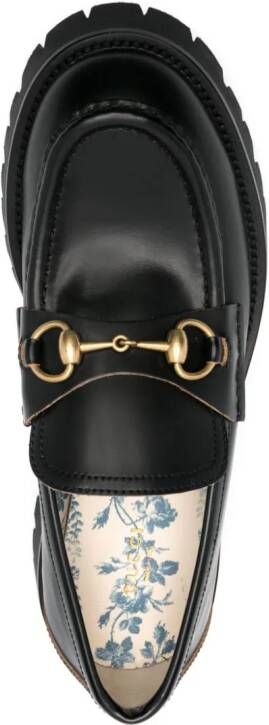 Gucci Loafers met horsebit Zwart