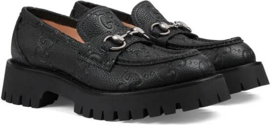 Gucci Leren loafers Zwart