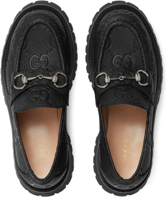 Gucci Leren loafers Zwart