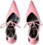 Gucci Leren pumps Roze - Thumbnail 5