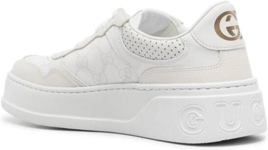 Gucci GG Supreme leren sneakers Wit