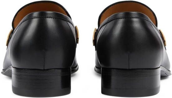 Gucci Loafers met franje Zwart