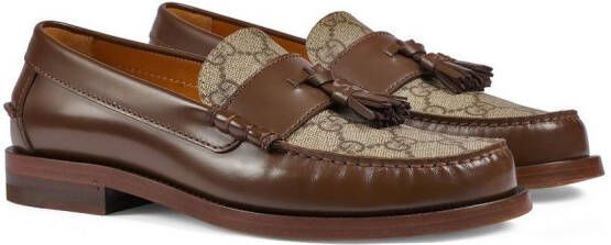 Gucci Loafers met kwastje Bruin