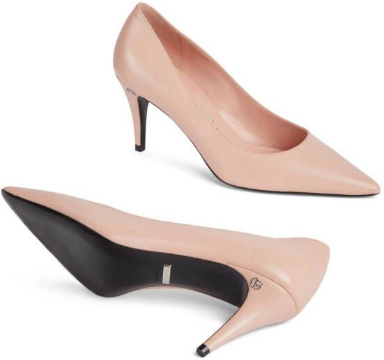 Gucci Pumps met puntige neus Roze