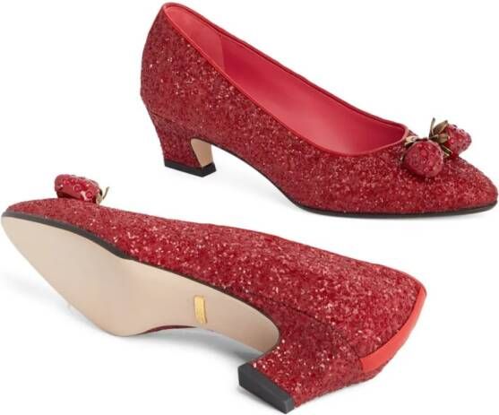 Gucci store ruby shoes