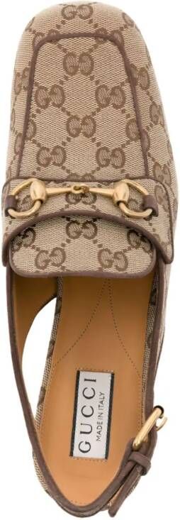 Gucci Pumps met plateauzool Beige