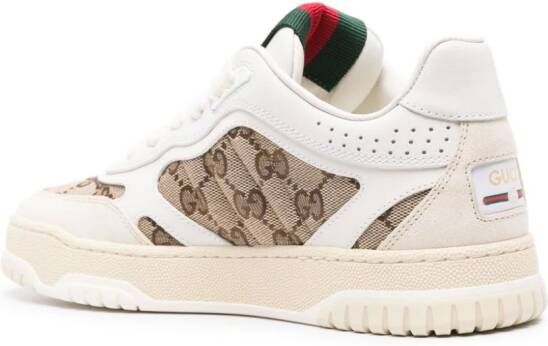 Gucci Re-Web sneakers met vlakken Wit