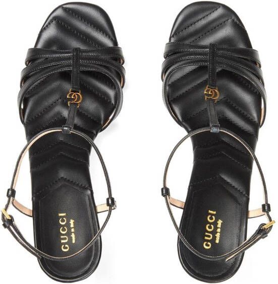 Gucci Sandalen met bandjes Zwart