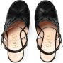 Gucci Sandalen met plateauzool Zwart - Thumbnail 4