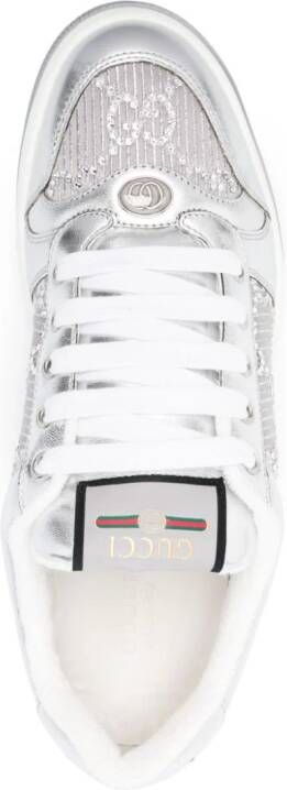 Gucci Screener GG sneakers Zilver