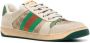 Gucci Screener leren sneakers Beige - Thumbnail 2