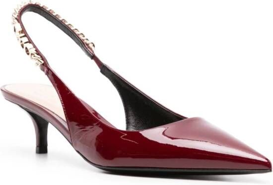 Gucci Signoria 45 mm slingback pumps Rood