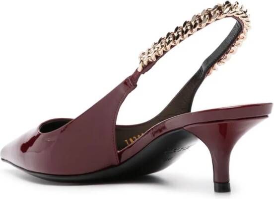 Gucci Signoria 45 mm slingback pumps Rood