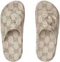 Gucci Slippers met G-print Beige - Thumbnail 4