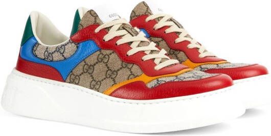 Gucci Sneakers met vlakken Beige