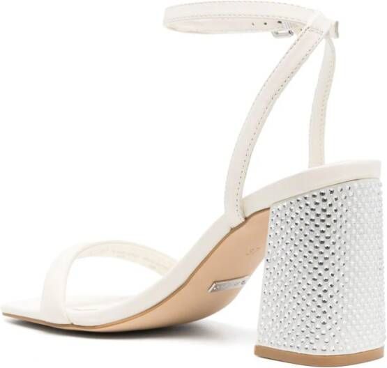 GUESS USA Gelectra 95mm leren sandalen Beige