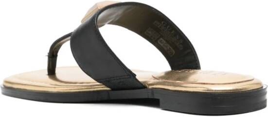 GUESS USA Sandalen met gegraveerd logo Zwart