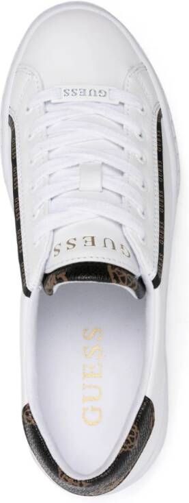 GUESS USA Pardie sneakers met logo Wit