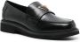 GUESS USA Shatha leren loafers Zwart - Thumbnail 2