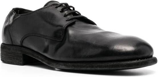 Guidi Derby veterschoenen Zwart