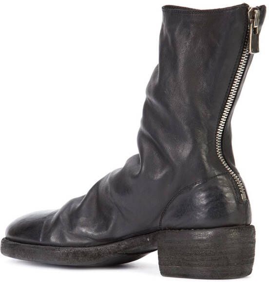 Guidi rear zip boots Zwart