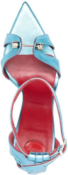 HARDOT Sandalen met open neus Blauw