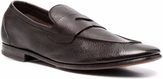 Henderson Baracco Leren loafers Bruin