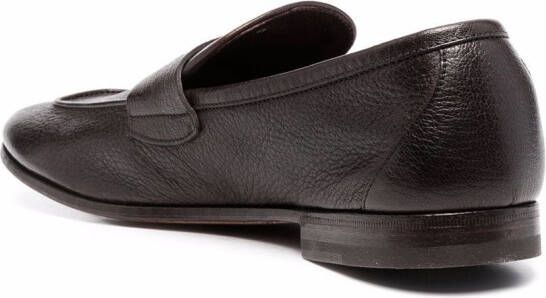 Henderson Baracco Leren loafers Bruin