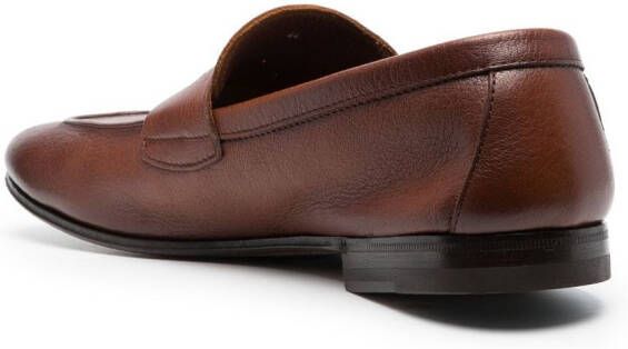 Henderson Baracco Leren loafers Bruin