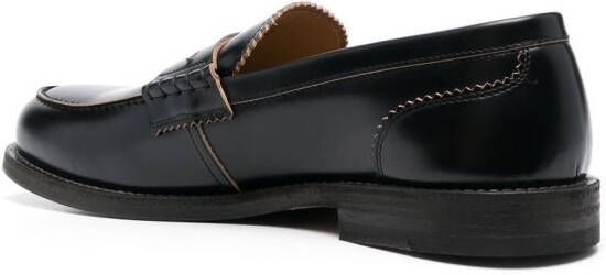 Henderson Baracco Loafers met ronde neus Zwart