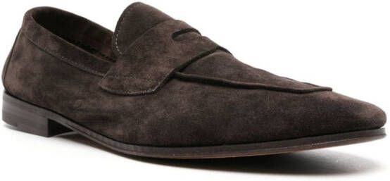 Henderson Baracco Suède loafers Bruin