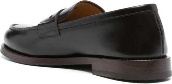 Henderson Baracco Leren loafers Bruin