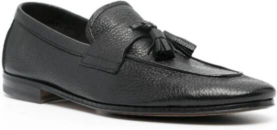 Henderson Baracco Leren loafers Zwart