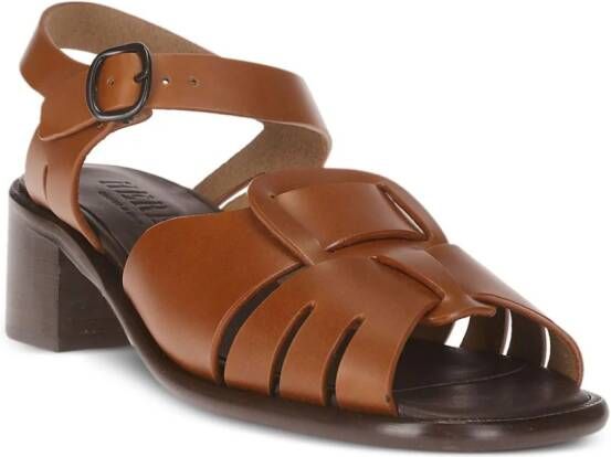 Hereu Leren sandalen Bruin