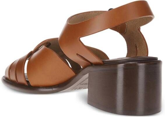 Hereu Leren sandalen Bruin