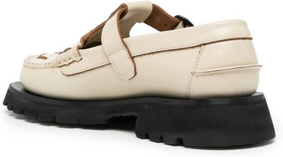 Hereu Soller Sport T-bar loafers Beige