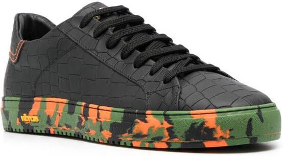 Hide&Jack Essence low-top sneakers Zwart