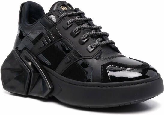 Hide&Jack Silverstone low-top sneakers Zwart