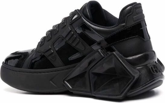 Hide&Jack Silverstone low-top sneakers Zwart