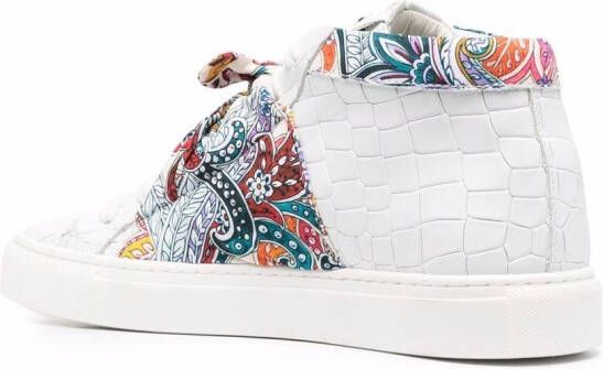 Hide&Jack Essence Foulard sneakers Wit