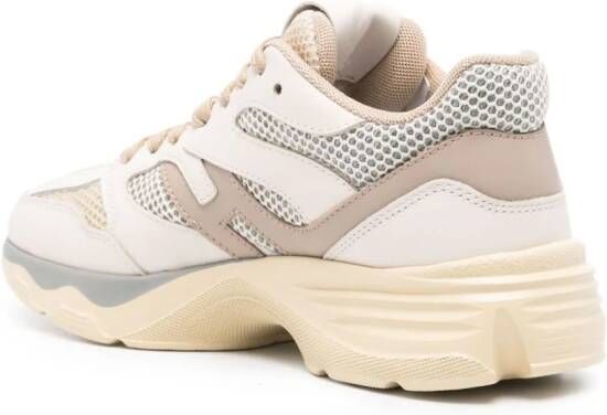 Hogan 665 leren sneakers Beige