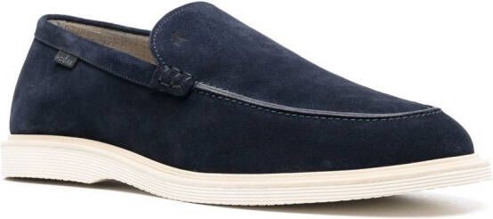 Hogan Suède loafers Blauw