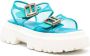 Hogan Chunky sandalen Blauw - Thumbnail 2