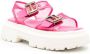 Hogan Chunky sandalen Roze - Thumbnail 2