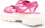 Hogan Chunky sandalen Roze - Thumbnail 3