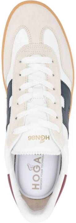 Hogan Cool leren sneakers Beige