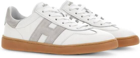 Hogan Cool leren sneakers Wit